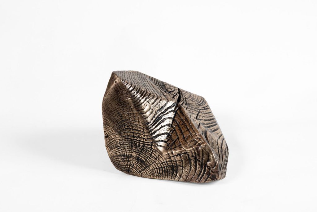 Angélique Lecaille, '1576, ejecta', 2016, bronze sculpture, 13 x 15 x 12 cm, edition of 8.