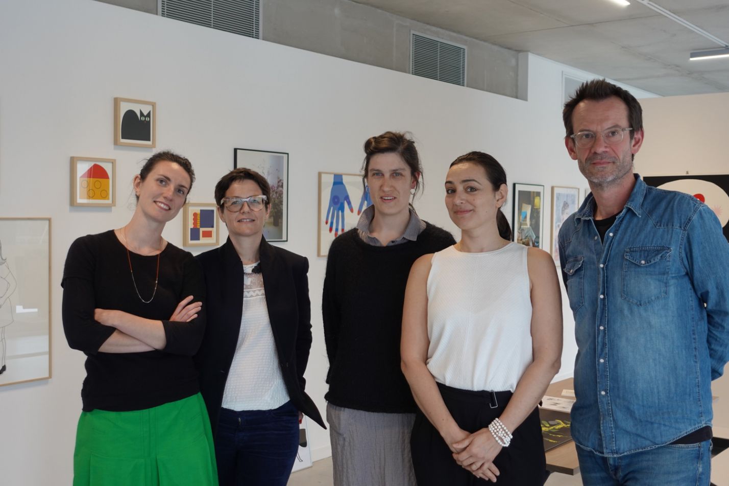 Mélanie Rio et ses invités lors de l’événement Novedena #03, avril 2019