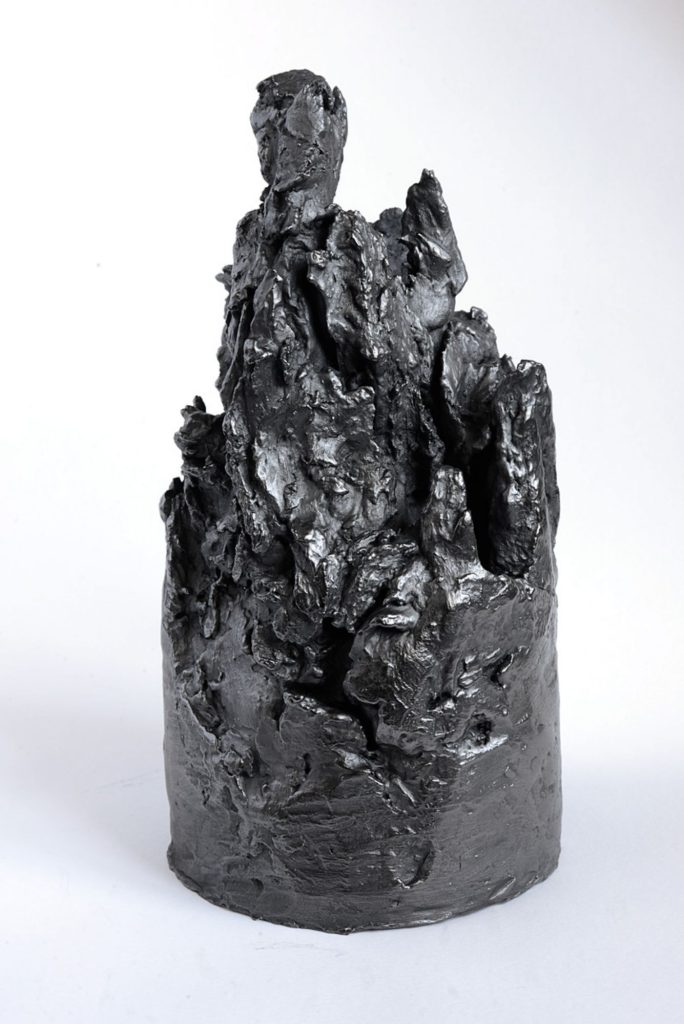 Angélique Lecaille, 'The far landscape', 2012-2014. Terre et mine de plomb, globe en verre soufflé, dimensions variables